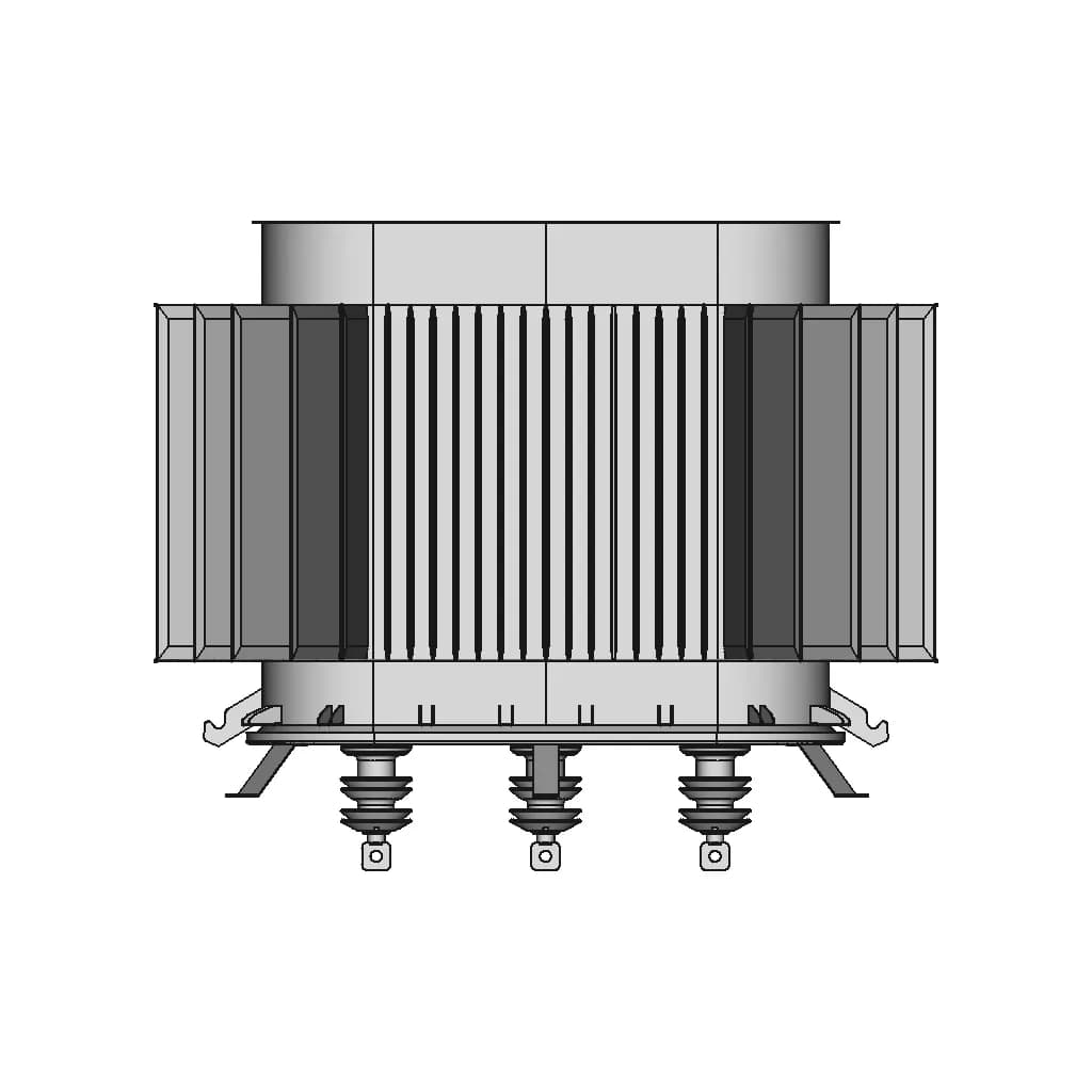 Transformadores Alta Tensão - Downloadable CAD Representation_270_0_degree_snapshot