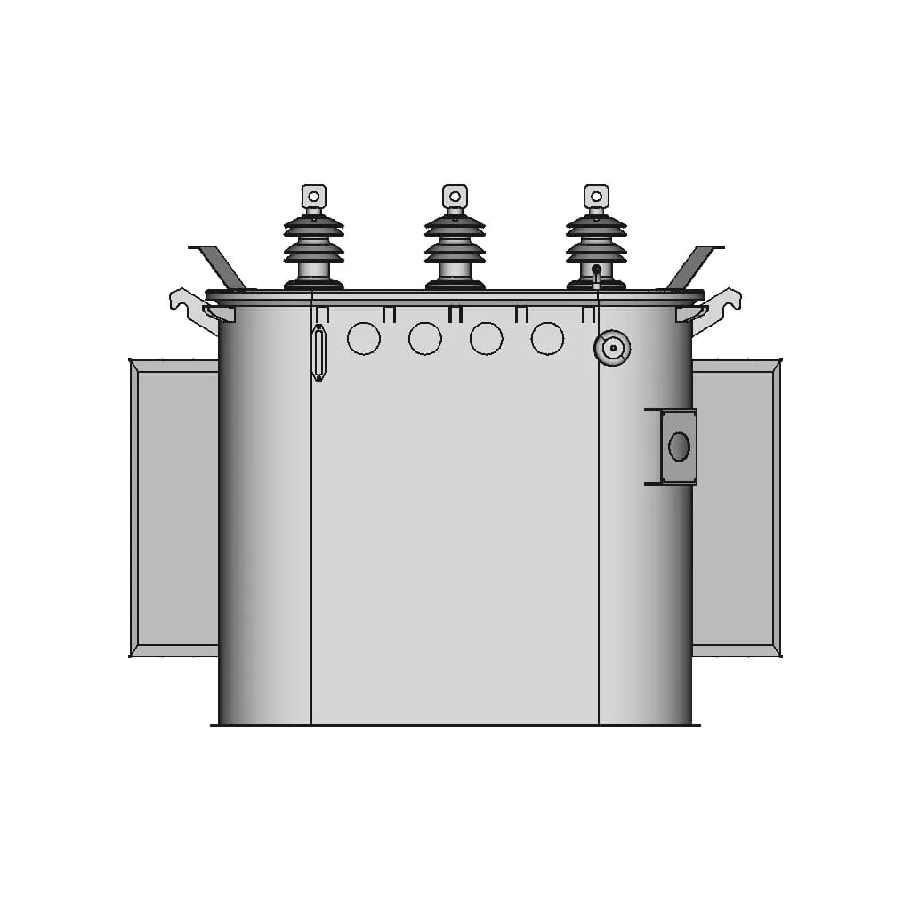 Transformadores Alta Tensão - Downloadable CAD Representation_90_0_degree_snapshot