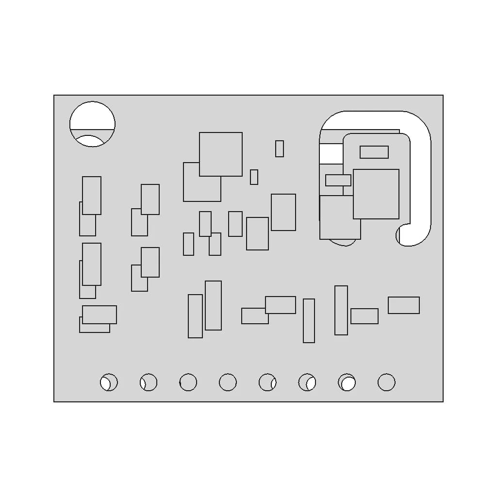Ens160+Aht21 | 3D Engineering Design File_0_0_degree_snapshot