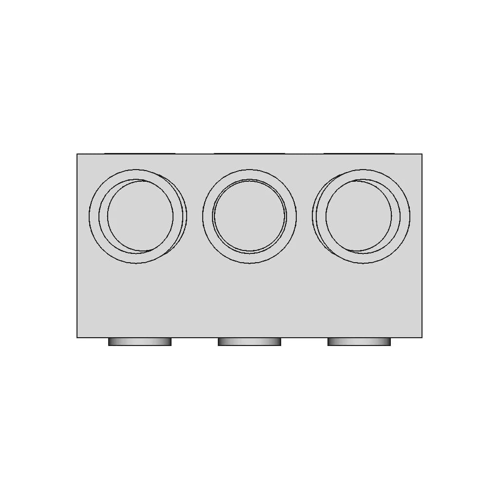 Busbar Feeder Terminal Draft_1 - Standard Mechanical Component_270_0_degree_snapshot