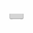 Thinkpad Universal Usb-C Dock(40Ay) - Downloadable CAD Representation_0_270_degree_snapshot