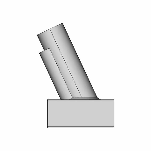Led Street Light Holder - Downloadable CAD Representation