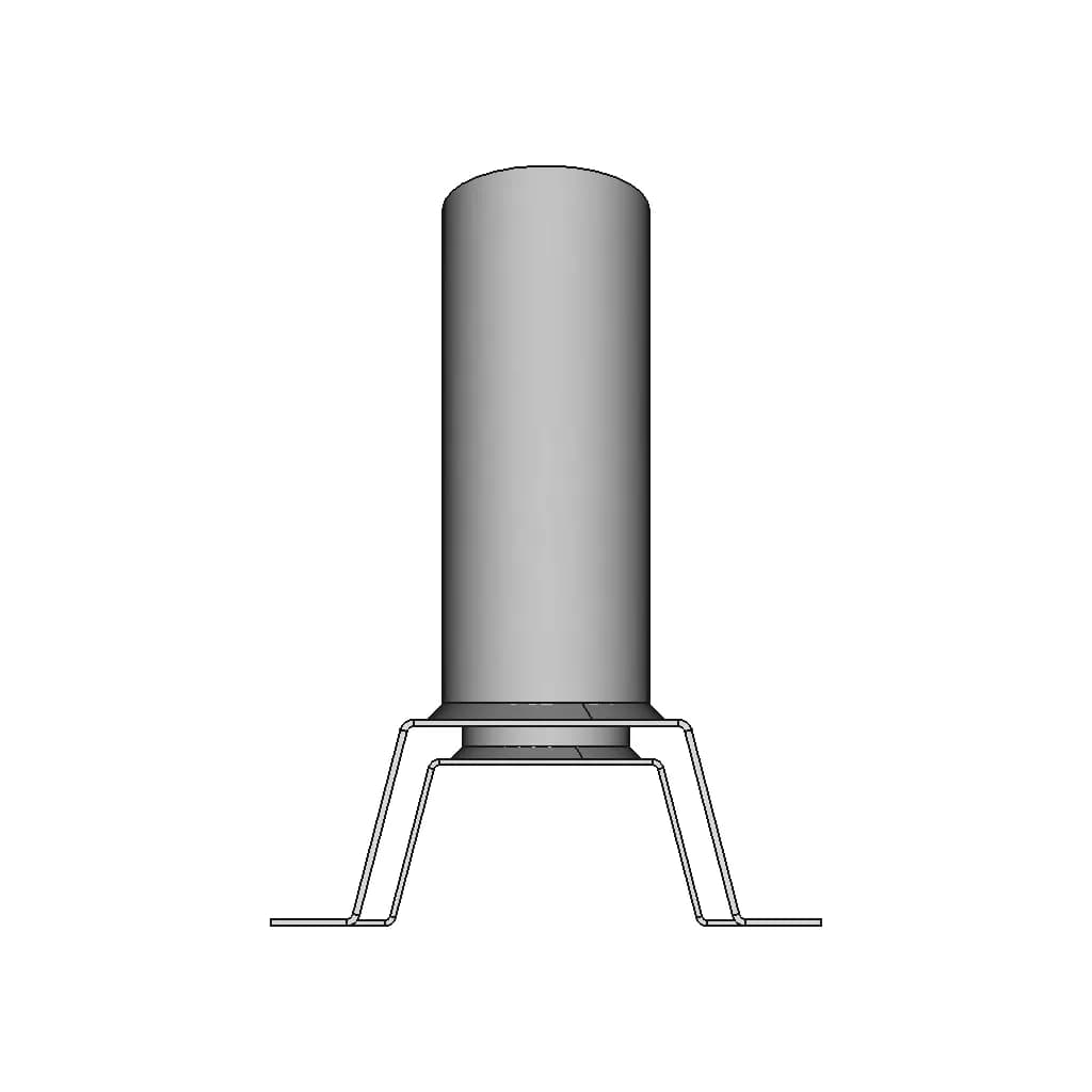 Led Street Light Holder - Downloadable CAD Representation_0_90_degree_snapshot