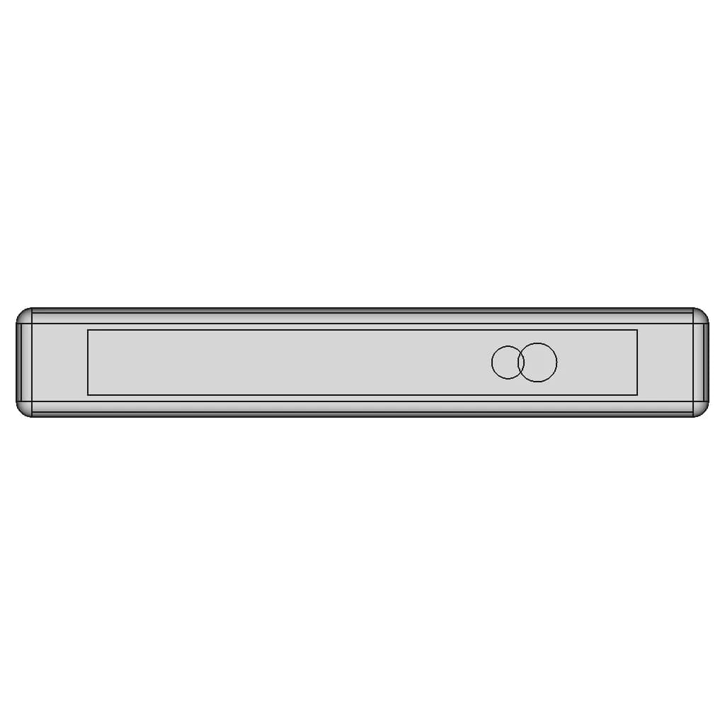 Ym-4215Ew-1 License Plate Light - Downloadable CAD Representation_270_0_degree_snapshot