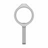Highsider Lamp Holder Set Xs For 47-54 Mm Forks - Downloadable CAD Representation_0_0_degree_snapshot