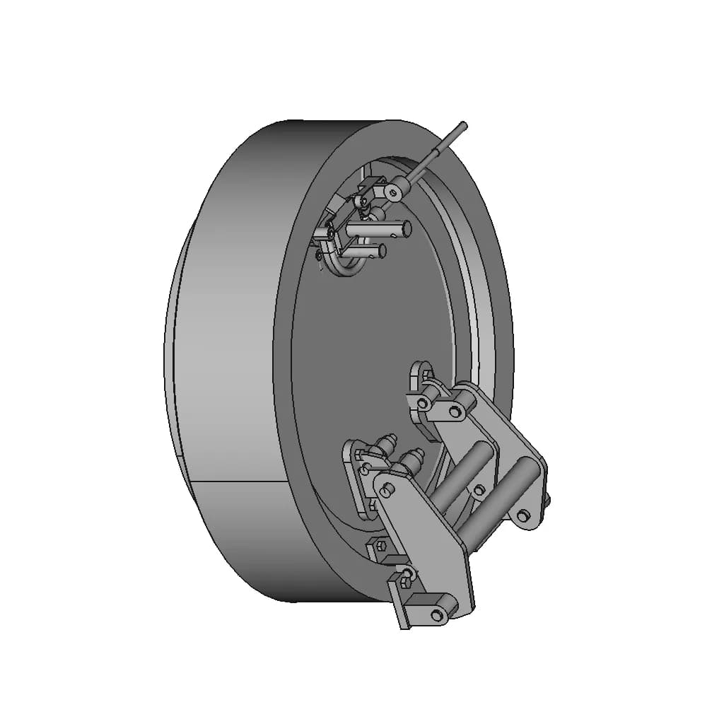 Quick Opening Closure - Standard Mechanical Component_60_30_degree_snapshot