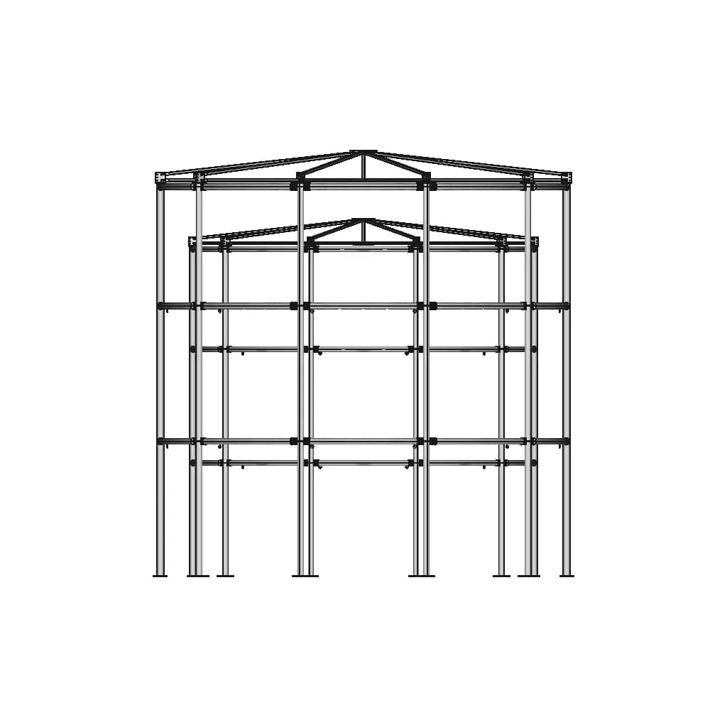 Каркасное Разборное Строение | High-Quality CAD Model_0_90_degree_snapshot