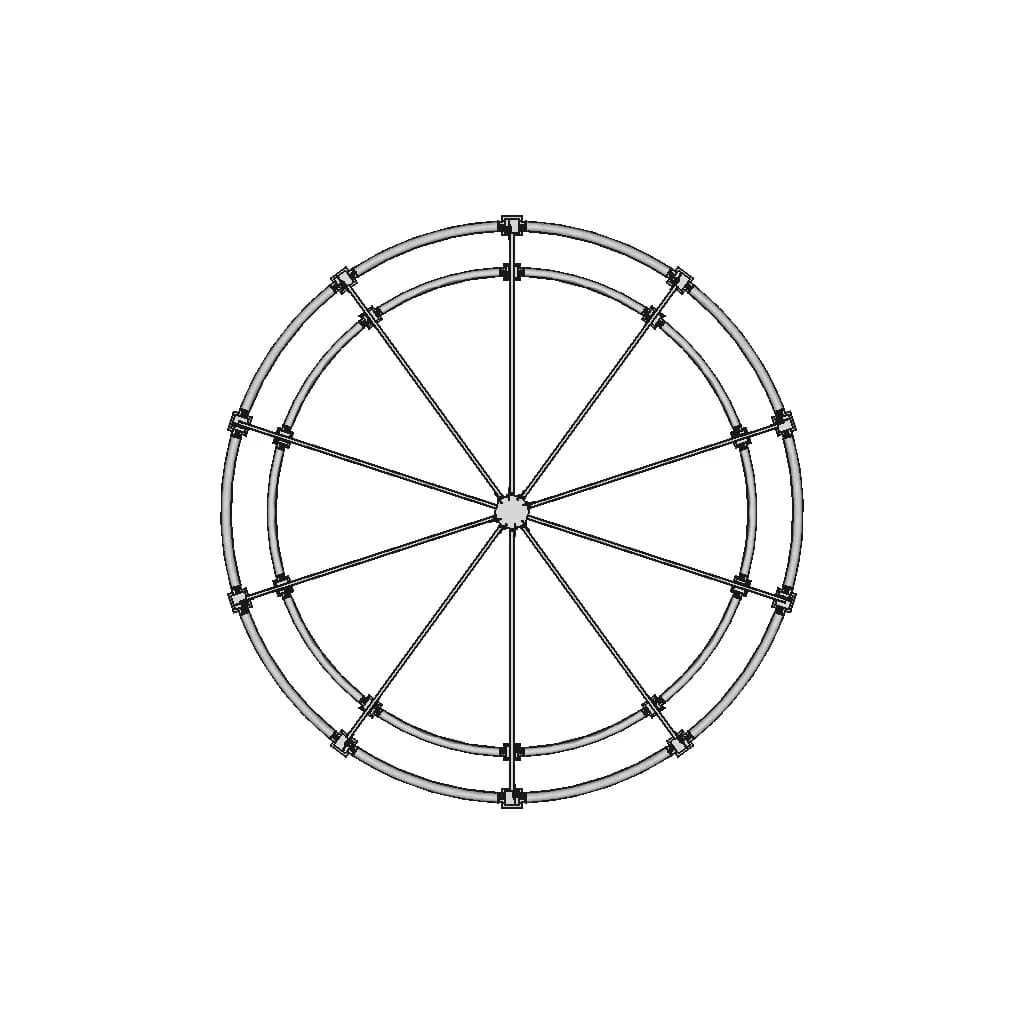 Каркасное Разборное Строение | High-Quality CAD Model_270_0_degree_snapshot
