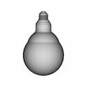 Edison Screw Led Lightbulb | 3D Engineering Design File_270_0_degree_snapshot