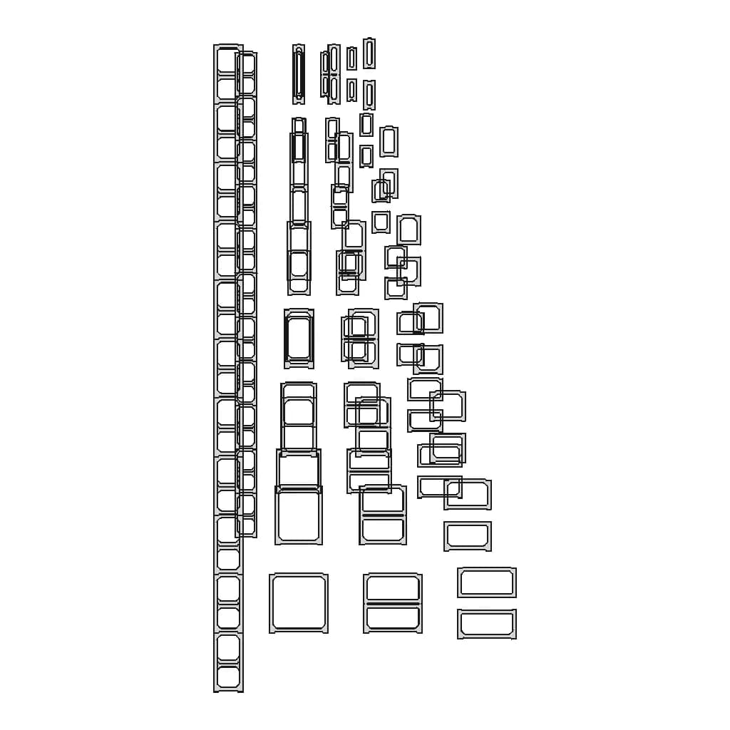 Concrete Formwork Block / Schalungssteine - Downloadable CAD Representation_90_0_degree_snapshot