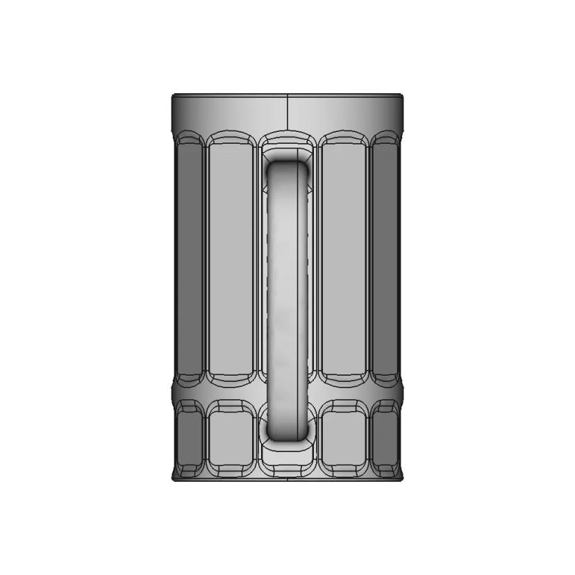 Glass Mug - Downloadable CAD Representation