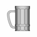 Glass Mug - Downloadable CAD Representation_0_90_degree_snapshot