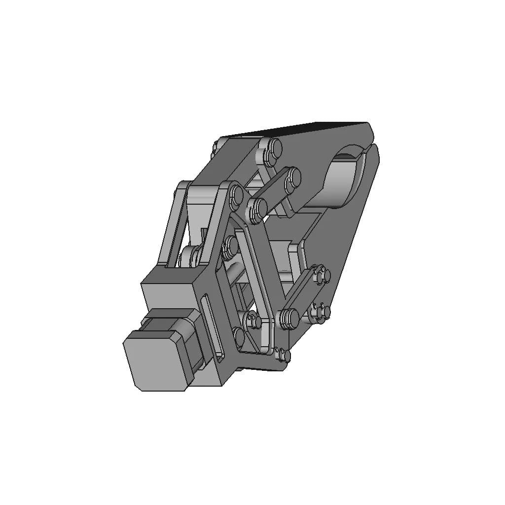 Robot Gripper - Hvataljka Robota - Standard Mechanical Component_60_30_degree_snapshot