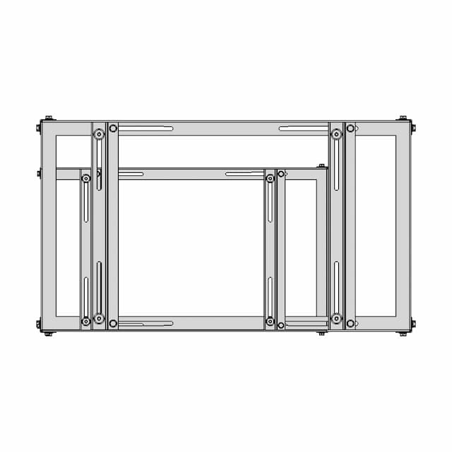 Heatpump / Air Conditioner Floor Bracket - Standard Mechanical Component