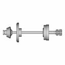 Sample Shaft With Mounting Plates, Angle Clutch And Gear | High-Quality CAD Model_0_0_degree_snapshot