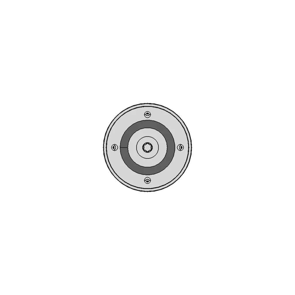 Sample Shaft With Mounting Plates, Angle Clutch And Gear | High-Quality CAD Model_0_270_degree_snapshot