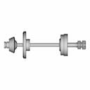 Sample Shaft With Mounting Plates, Angle Clutch And Gear | High-Quality CAD Model_270_0_degree_snapshot