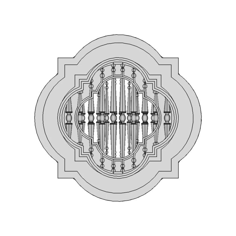 Gable Vent | High-Quality CAD Model