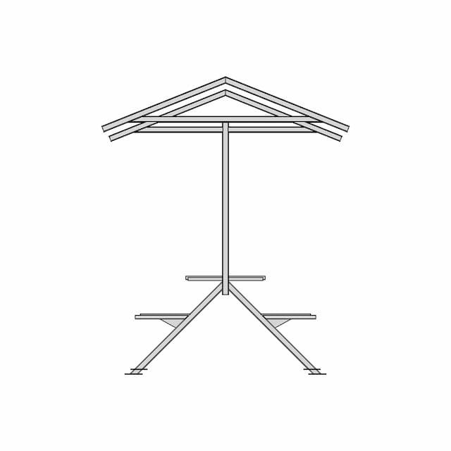Picnic Table - Standard Mechanical Component