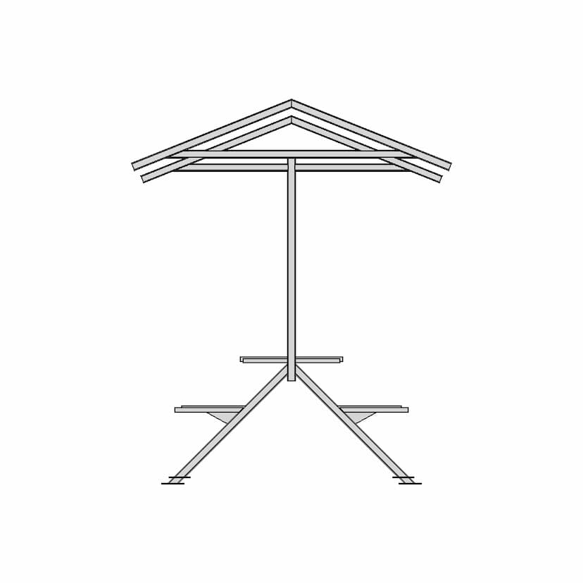 Picnic Table - Standard Mechanical Component