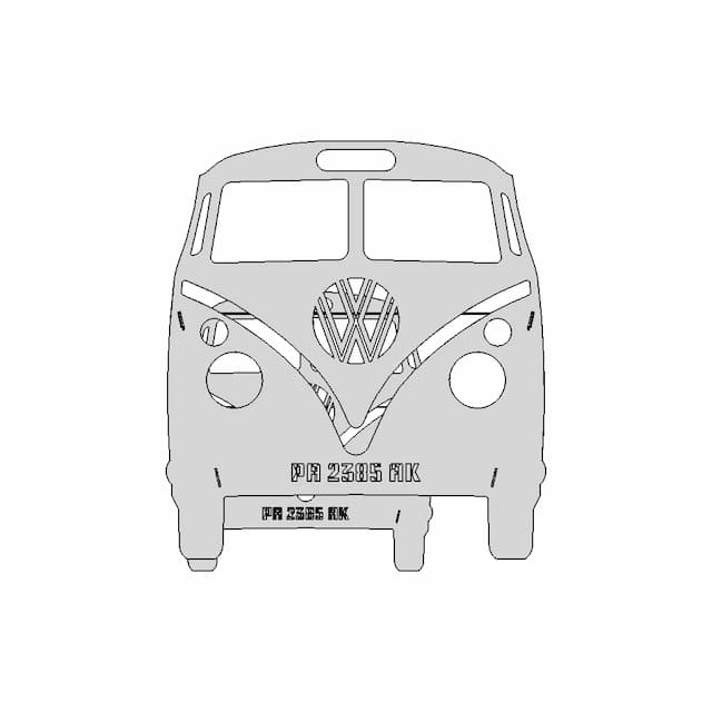 Vw Caravan Sheet Metal Fire Pit | 3D Engineering Design File