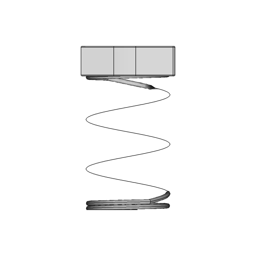 Spring Nut 10Mm - Downloadable CAD Representation_0_90_degree_snapshot