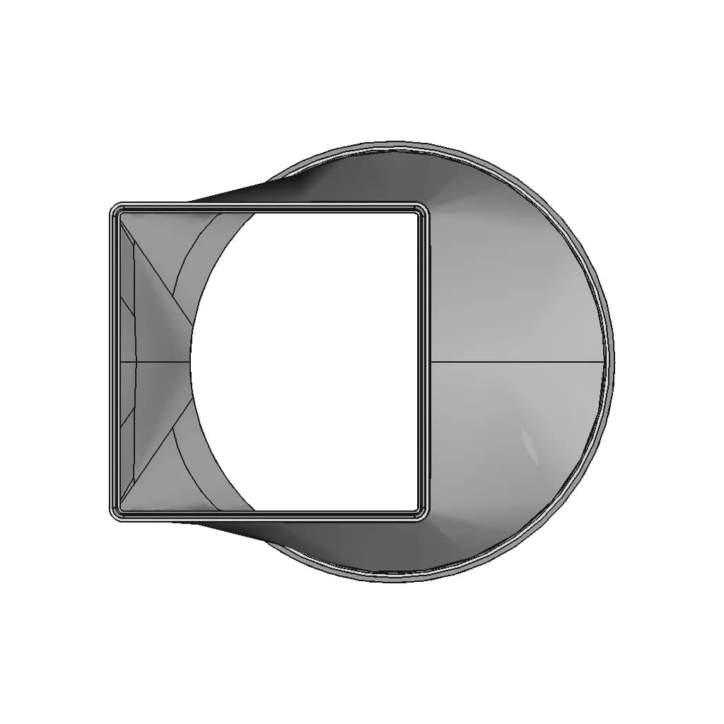 Connector 120Х90 - Standard Mechanical Component_0_0_degree_snapshot