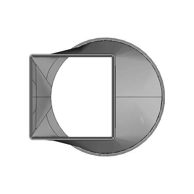 Connector 120Х90 - Standard Mechanical Component