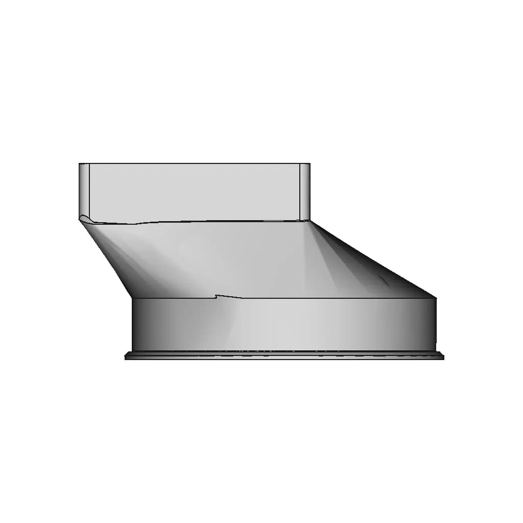 Connector 120Х90 - Standard Mechanical Component_90_0_degree_snapshot