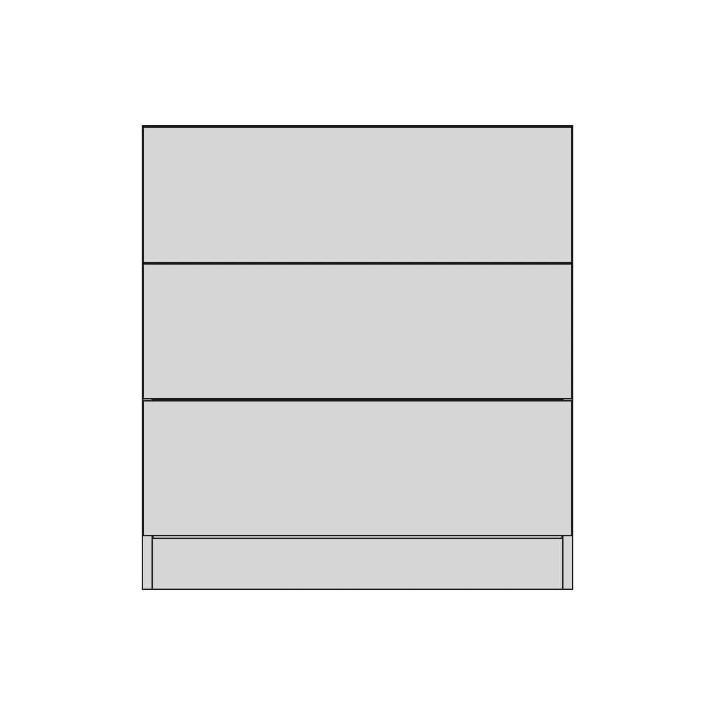Base Cabinet W32 H34.5 D24 | 3D Engineering Design File_0_0_degree_snapshot