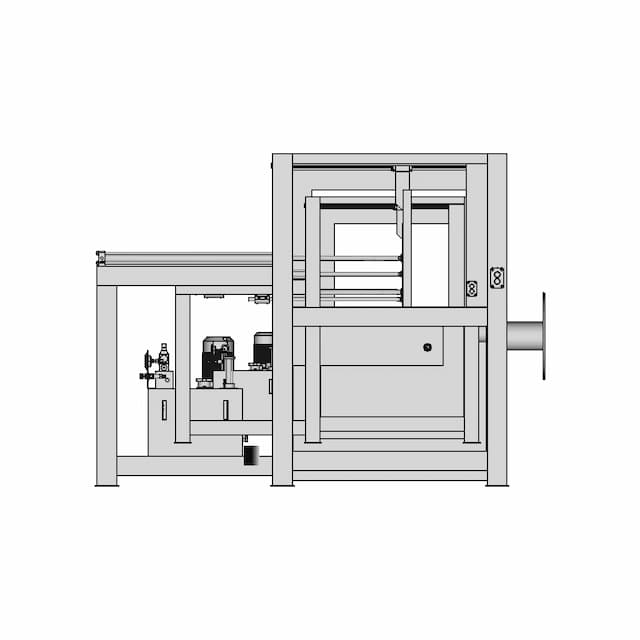 Press Cf Module With Automatic Strapping Machine | High-Quality CAD Model