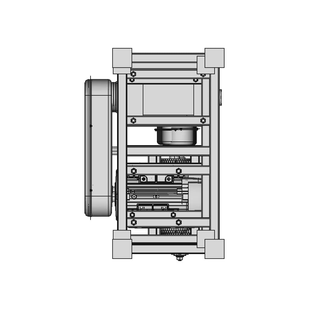Bevel-Front Gearbox - Downloadable CAD Representation_0_270_degree_snapshot