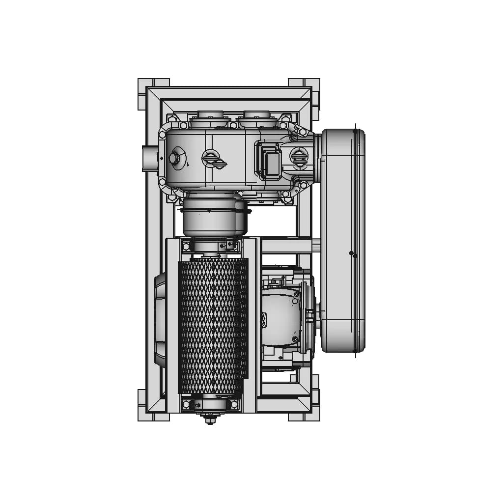 Bevel-Front Gearbox - Downloadable CAD Representation_0_90_degree_snapshot