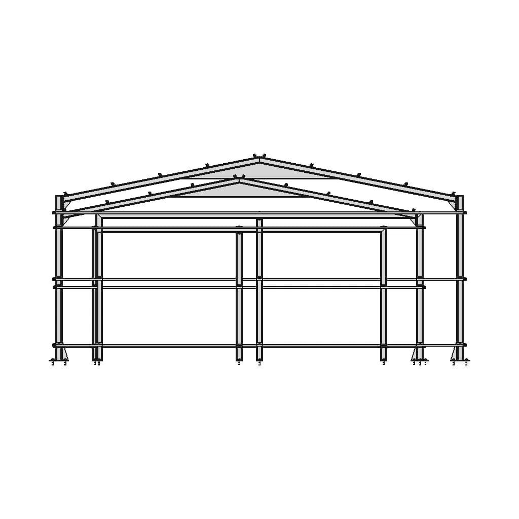 2 Car Garage - Standard Mechanical Component_0_90_degree_snapshot