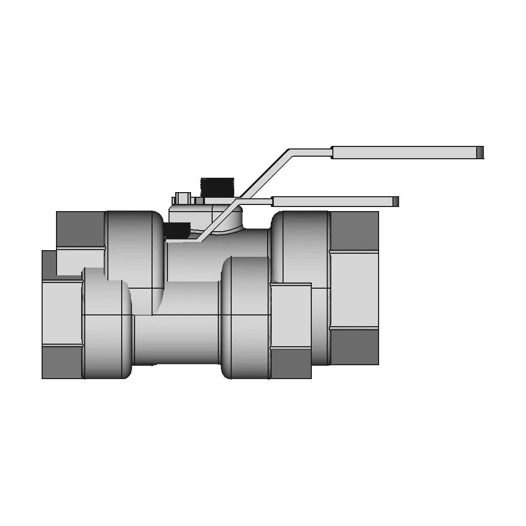 Ball Valve - Standard Mechanical Component_0_270_degree_snapshot