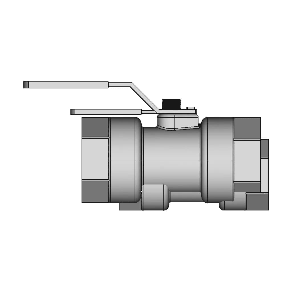 Ball Valve - Standard Mechanical Component_0_90_degree_snapshot