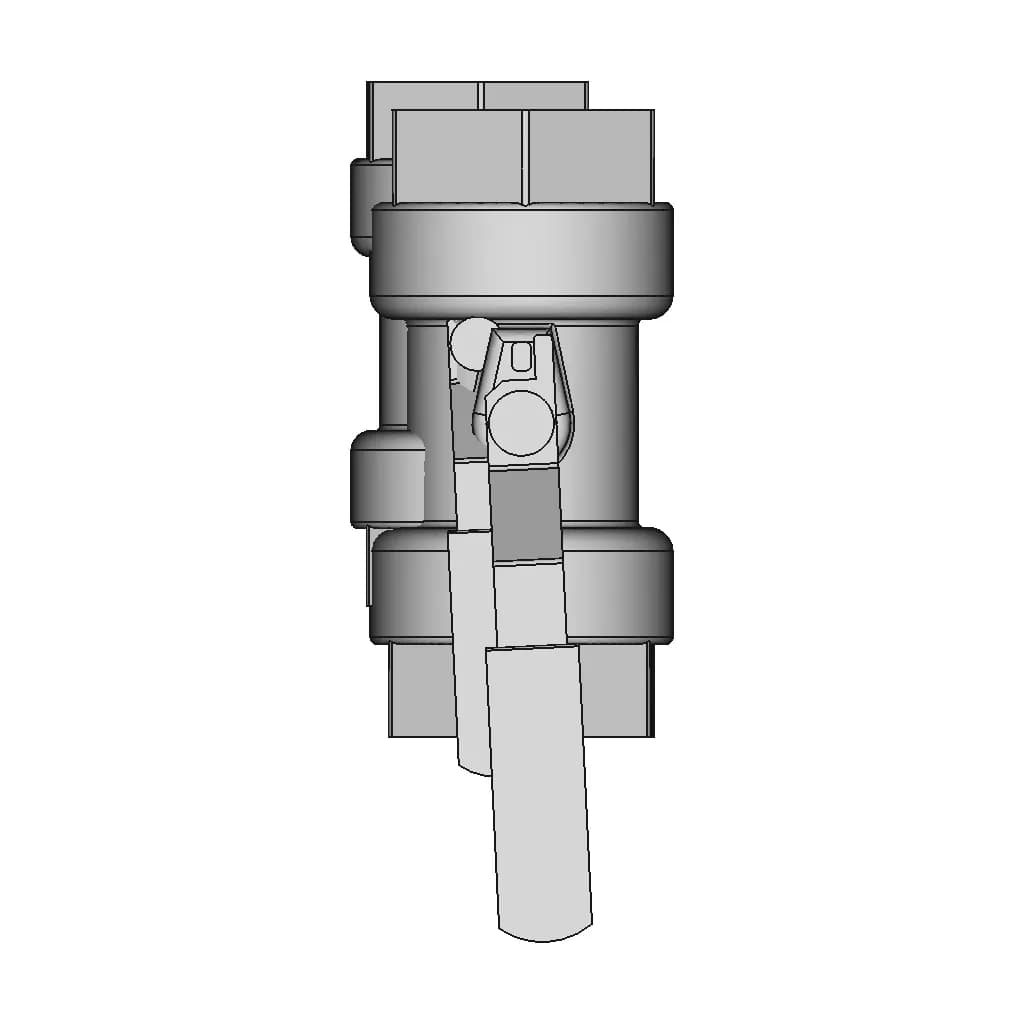 Ball Valve - Standard Mechanical Component_270_0_degree_snapshot