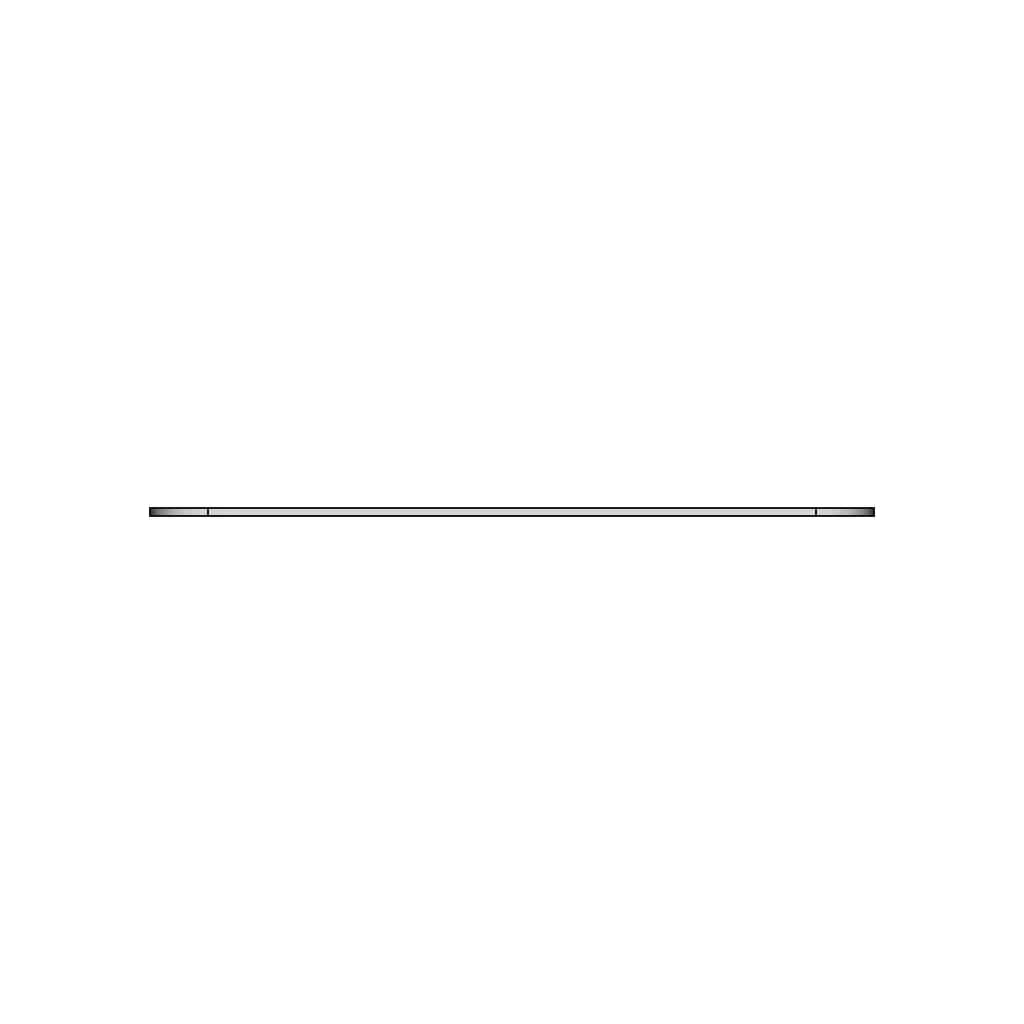 Thin Plate With 5 Holes And Curved Fillet - Standard Mechanical Component_270_0_degree_snapshot