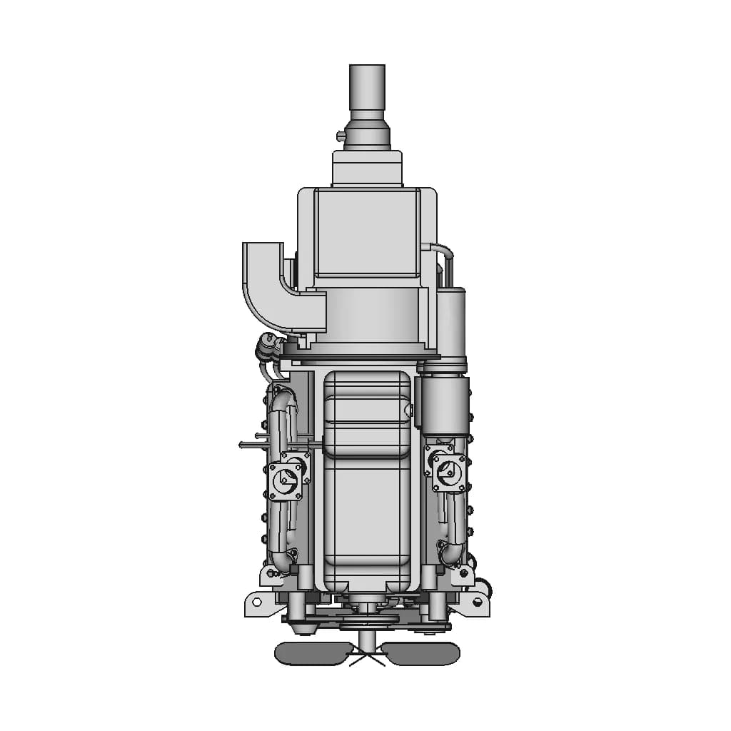 V8 Flathead Engine - Mercury 51 | 3D Engineering Design File_90_0_degree_snapshot