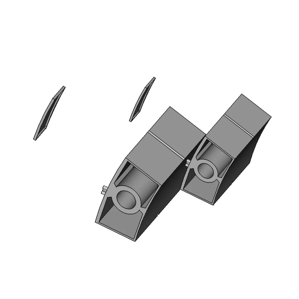 Shower Tray Substructure - Downloadable CAD Representation_60_30_degree_snapshot
