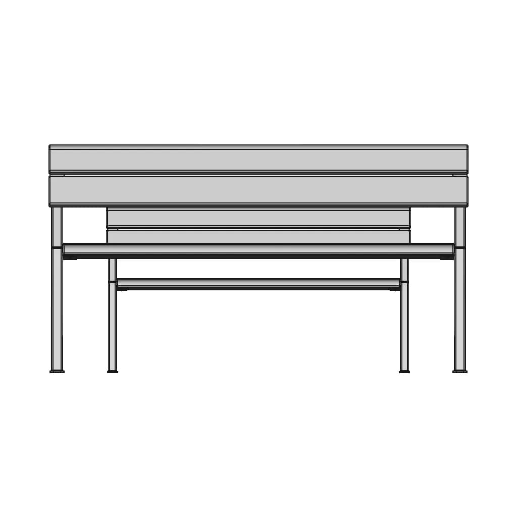 Bench Number 16 | High-Quality CAD Model_0_90_degree_snapshot