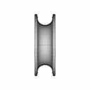 Metal Roller With Bearing 12X60X20 Mm, U-Shaped Groove - Standard Mechanical Component_0_0_degree_snapshot