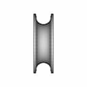Metal Roller With Bearing 12X60X20 Mm, U-Shaped Groove - Standard Mechanical Component_270_0_degree_snapshot
