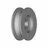 Metal Roller With Bearing 12X60X20 Mm, U-Shaped Groove - Standard Mechanical Component_60_30_degree_snapshot