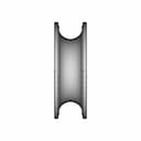 Metal Roller With Bearing 12X60X20 Mm, U-Shaped Groove - Standard Mechanical Component_90_0_degree_snapshot