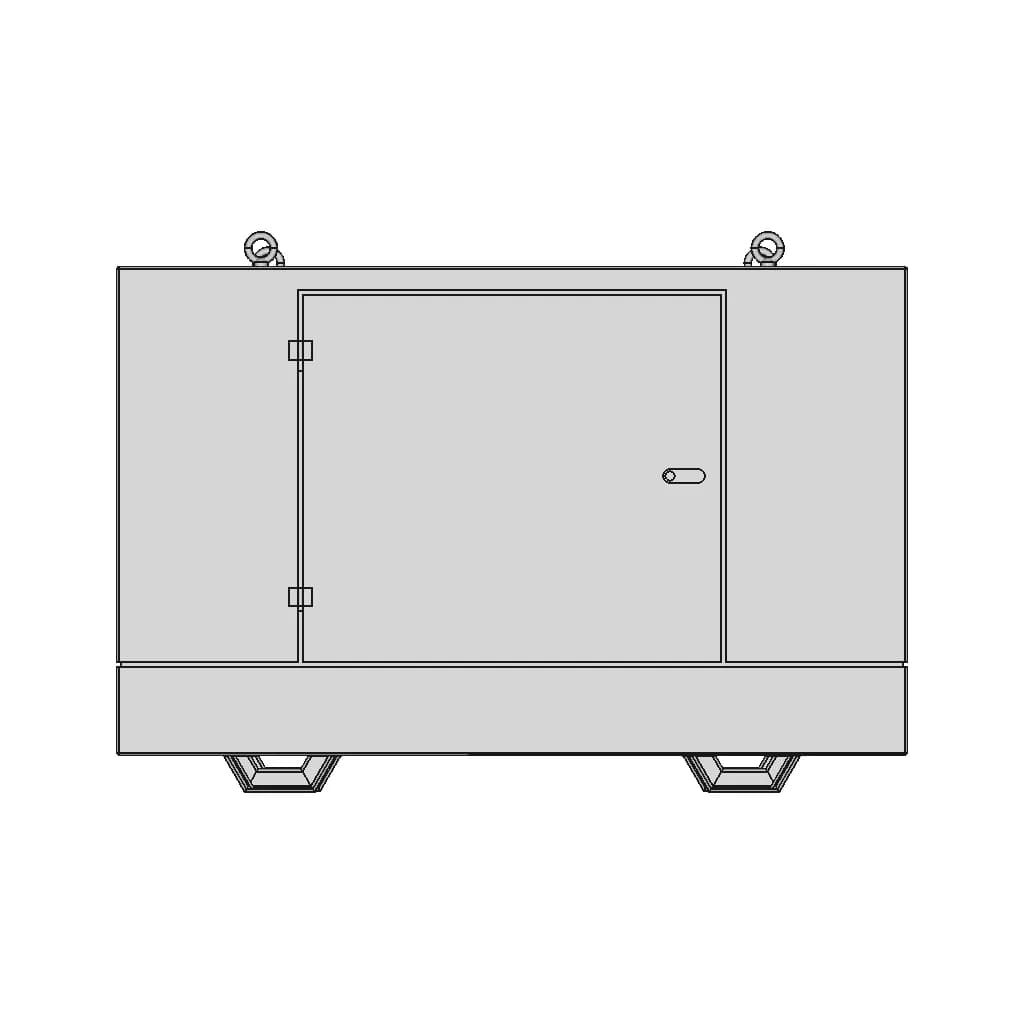 Agregat Prądotwórczy 24Kw | 3D Engineering Design File_0_0_degree_snapshot