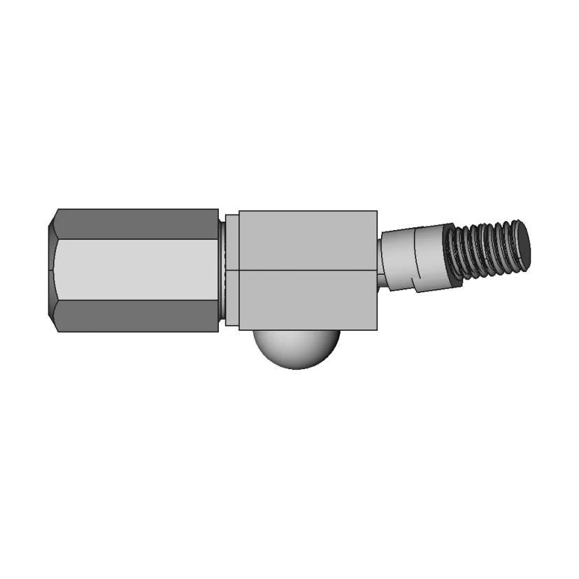 Przegub Prosty M5 Ciagnacy Z Oringiem - Downloadable CAD Representation