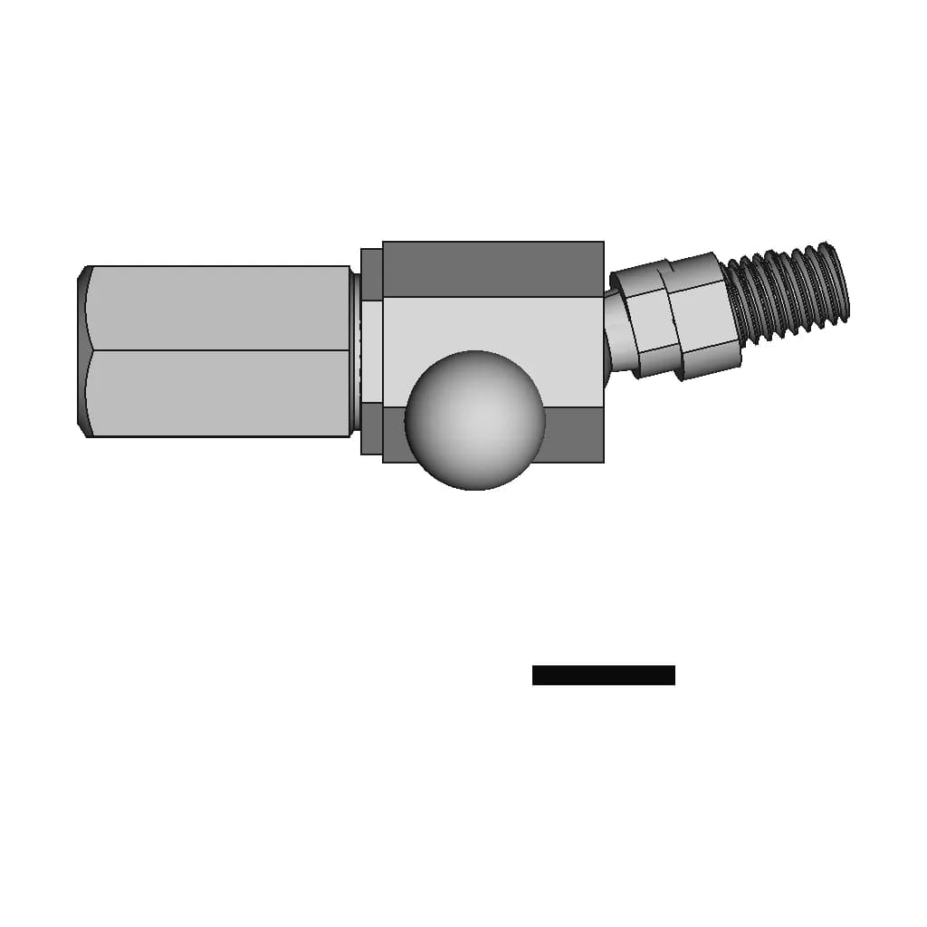 Przegub Prosty M5 Ciagnacy Z Oringiem - Downloadable CAD Representation_90_0_degree_snapshot