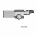 Przegub Prosty M5 Ciagnacy Z Oringiem - Downloadable CAD Representation_90_0_degree_snapshot