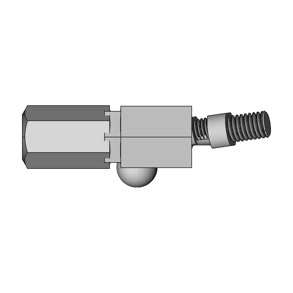 Przegub Ciagnacy M5/M5 | 3D Engineering Design File_0_0_degree_snapshot